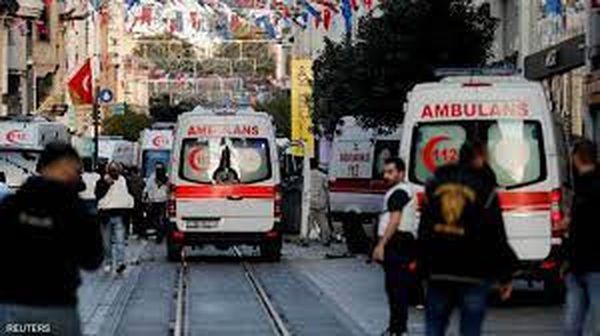 تفجير منطقة تقسيم في اسطنبول
