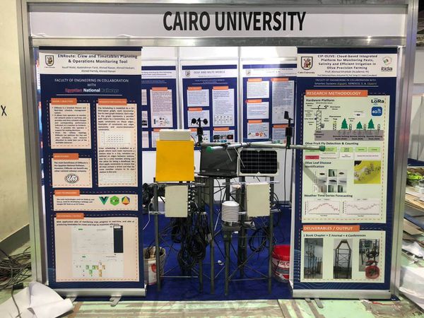 جامعة القاهرة تشارك في مؤتمر ومعرض القاهرة الدولي للاتصالات وتكنولوجيا المعلومات