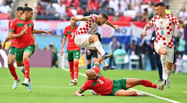 مباراة المغرب وكرواتيا