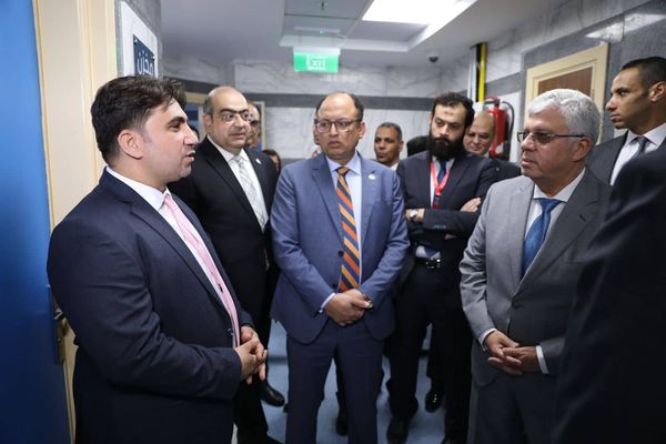 وزير التعليم العالي يفتتح المرحلة الثانية من أعمال تطوير مستشفى بدر الجامعي