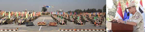 وزير الدفاع يلتقى عدداً من رجال القوات المسلحة