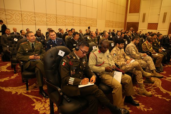 القوات المسلحة تنظم فعاليات الحوار الأمنى لملحقى الدفاع الأجانب المعتمدين بالقاهرة