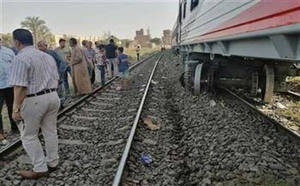 مصرع شخص في حادث تصادم قطار بالحمام شرق مطروح