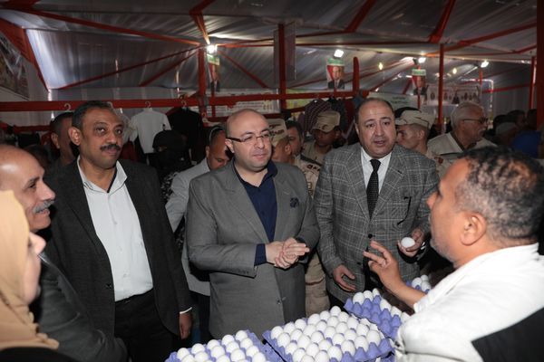 إفتتاح معرض أهلا رمضان بميدان المديرية ببني سويف 