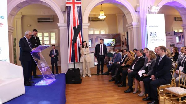 وزير التربية والتعليم يشارك في احتفالية افتتاح معرض UK Edtech