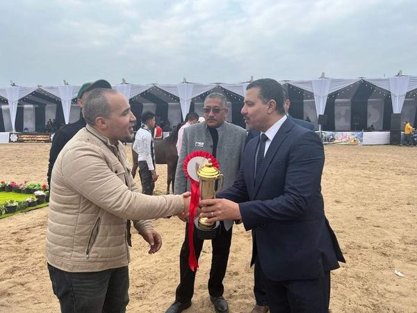 انطلاق فعاليات مهرجان البحيرة للخيول العربية 