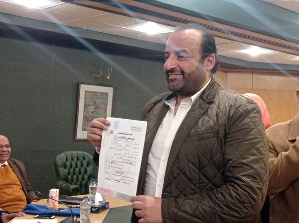 محمد شبانة يتقدم للترشح على عضوية نقابة الصحفيين