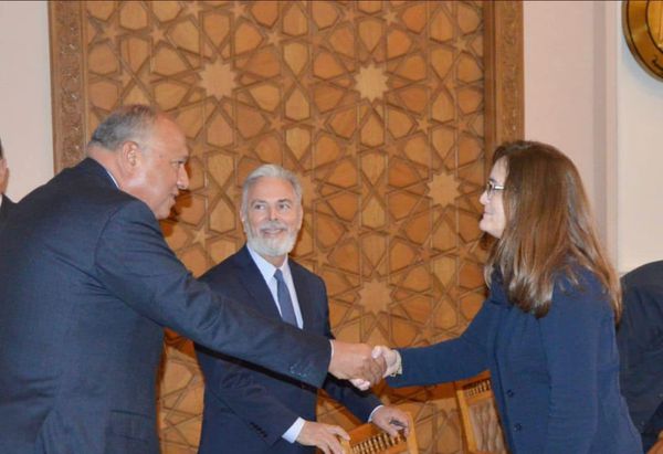 وزير الخارجية يلتقي مع سفراء دول أمريكا اللاتينية بالقاهرة