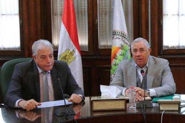 وزير الزراعة ومحافظ جنوب سيناء يبحثان الموضوعات المشتركة