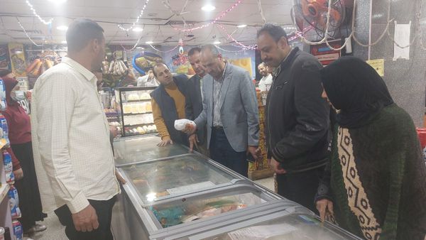 خلال زيارة السكرتير العام المساعد ببني سويف لمعرض أهلا رمضان بالواسطى 