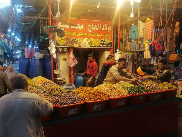 فن وصناعة مخللات رمضان بسوق دمنهور 