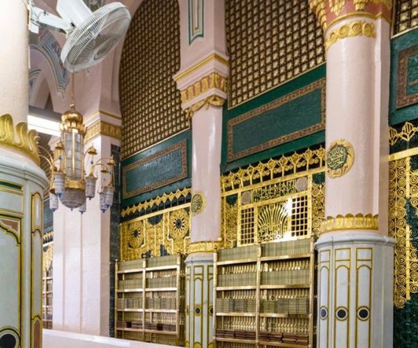 الروضة النبوية الشريفة-المسجد النبوي الشريف