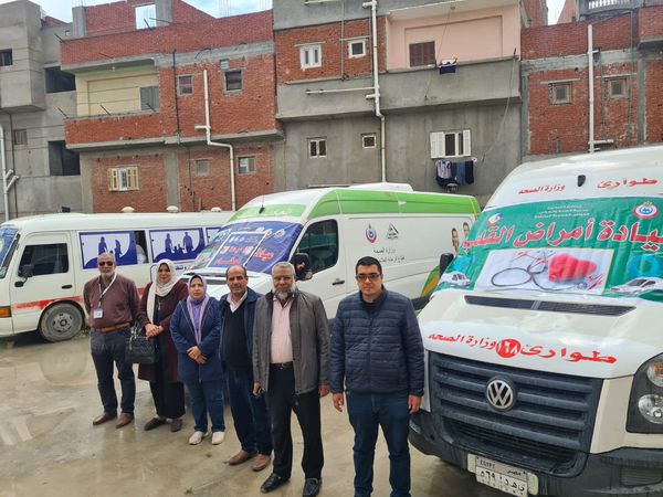 قافلة طبية مجانية لخدمة أهالى قرية بلقطر الشرقية 