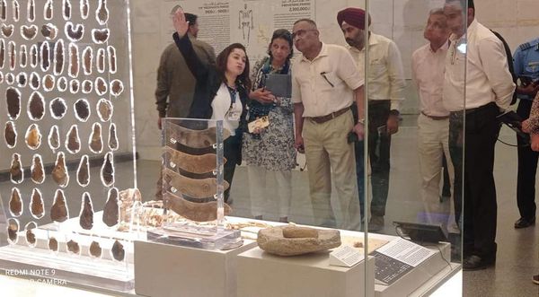  المتحف القومي للحضارة المصرية يشهد سلسلة من الزيارات الرسمية الهامة