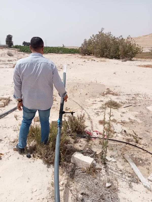 مياه مطروح ... ضبط اكثر من 40 وصلة مياه خلسة بمدينة الحمام  