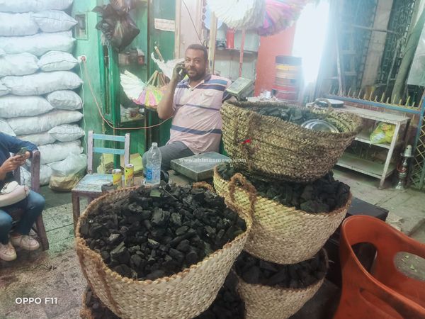 أسواق الفحم بمحافظة الفيوم 