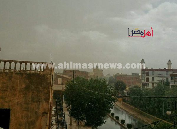 امطار رعدية تضرب محافظة الفيوم 