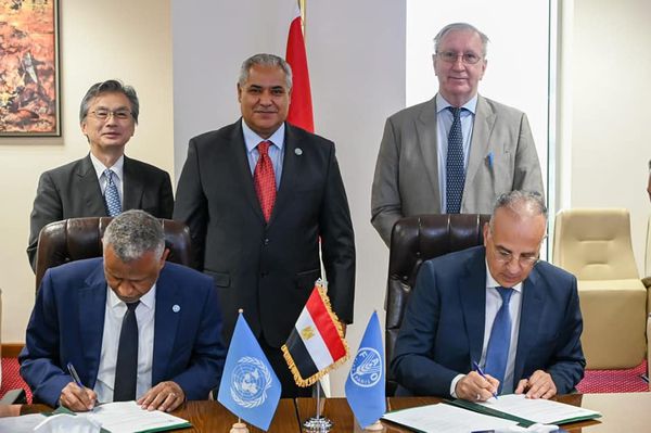 توقيع (٣) إتفاقيات بين وزارة الرى ومنظمة الفاو 