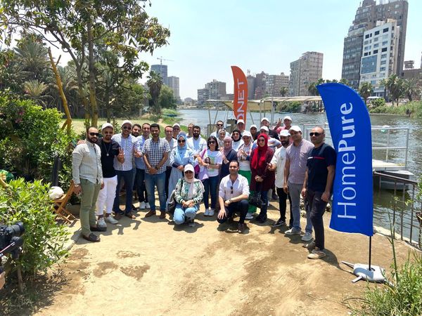 حملة تنظيف نهر النيل