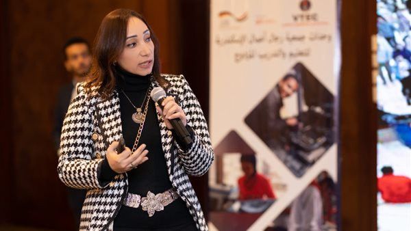 سارة إبراهيم المدير التنفيذي للمجلس التصديري للطباعة والتغليف