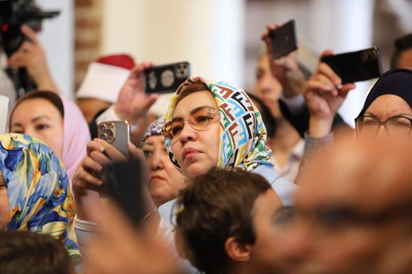 شيخ الأزهر في افتتاح مسجد الظاهر بيبرس 