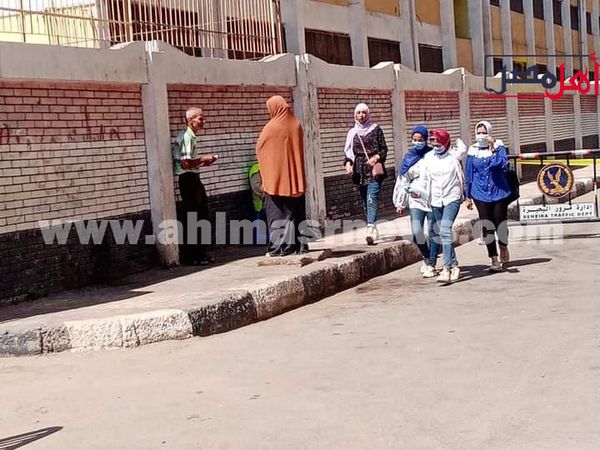 طلاب الثانوية العامة بمحافظة الغربية 