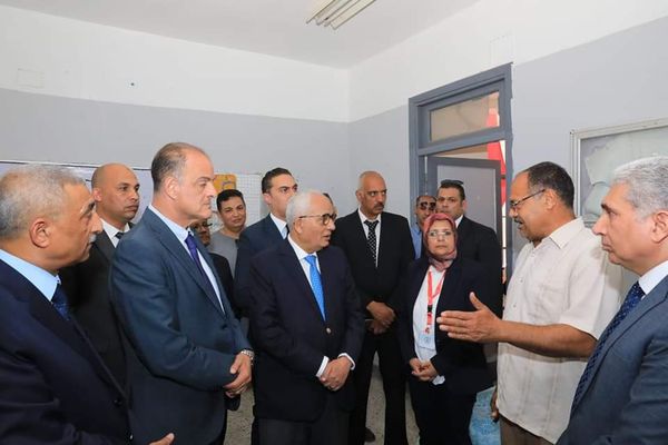 محافظ الإسماعيلية يستقبل وزير التربية والتعليم في مستهل زيارته للمحافظة