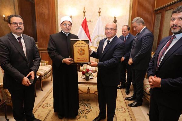 وزير العدل يشهد توقيع بروتوكول تعاون بين وزارة العدل وجامعة الأزهر 