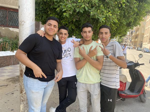 طلاب الثانوية العامة امام اللجان ببورسعيد