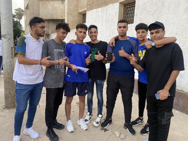 طلاب الثانوية العامة ببورسعيد 