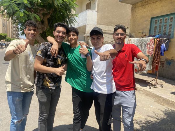 طلاب الثانوية العامة ببوريعيد