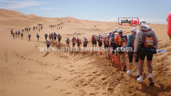 المارثون الأول في مصر بوادي الريان 