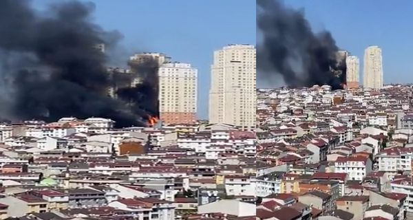 حريق ضخم بمركز ثقافي في تركيا