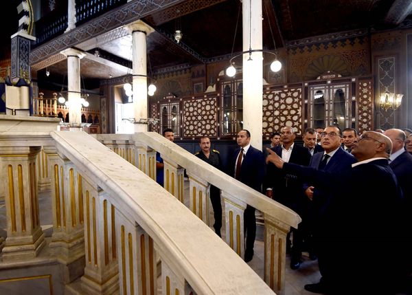 رئيس الوزراء يفتتح معبد بن عزرا اليهودي