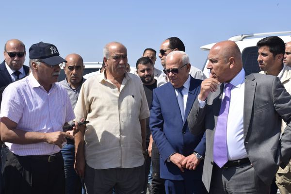 محافظ بورسعيد يستعرض جهود تطوير و تنمية ميناء شرق بورسعيد. 