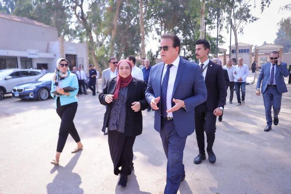 وزير الصحة يتفقد مستشفى مصر الجديدة للصحة النفسية