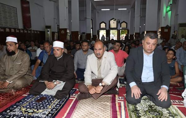 افتتاح مسجدى علي بن ابي طالب وهربشنت ببنى سويف 