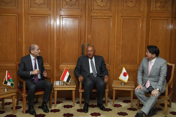الاجتماع الأول لآلية المشاورات الثلاثية على المستوى الوزاري بين مصر والأردن واليابان