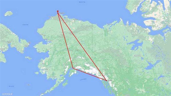 حكاية مثلث ألاسكا الغامض