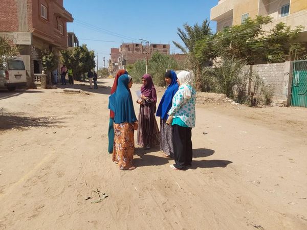 مبادرة طرق الأبواب بقري محافظة الفيوم 