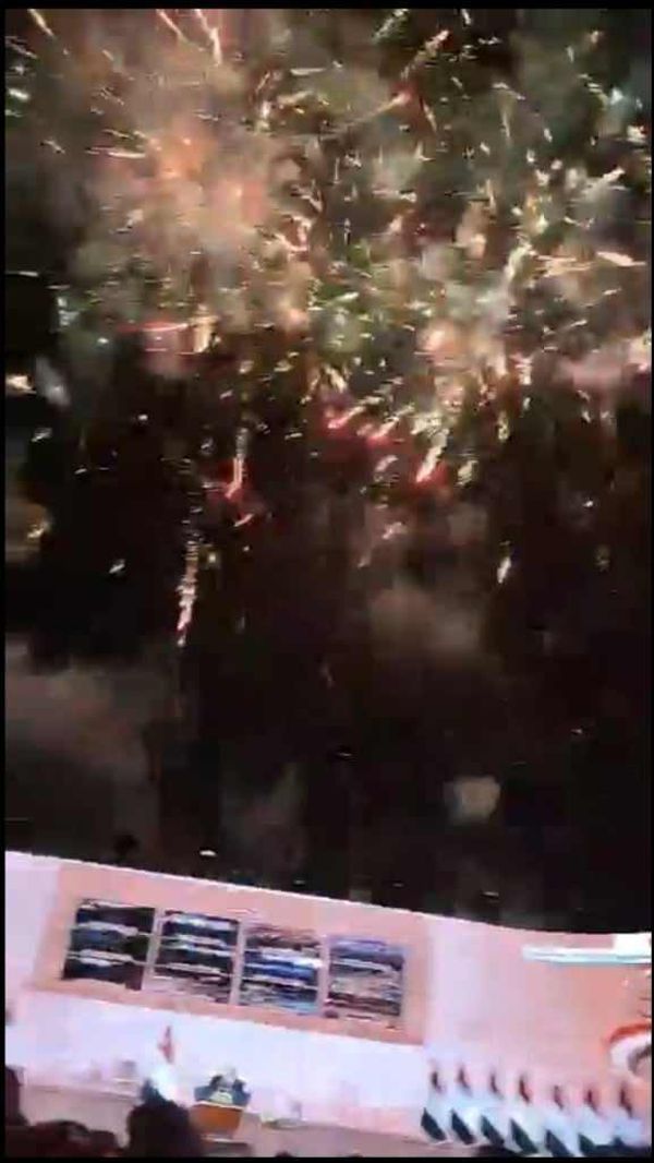 احتفالات في كفر الشيخ بعد إعلان الرئيس السيسي ترشحه للرئاسة 