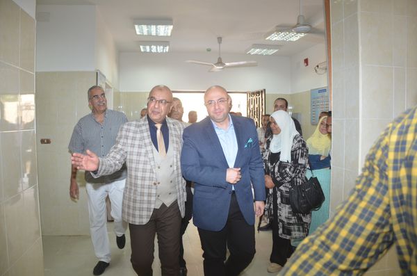 افتتاح وحدة الإسكان الاجتماعي الصحية بمنطقة  الــ 77 فداناً  ببنى سويف
