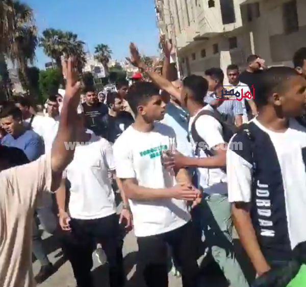 انتفاضة طلابية بجامعة الفيوم تضامن مع اهل غزة