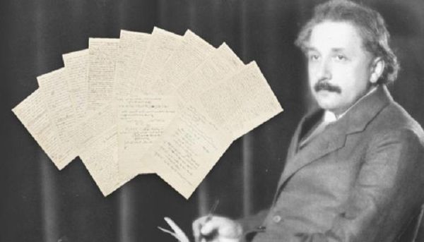 بيع مخطوطة نادرة لـ أينشتاين