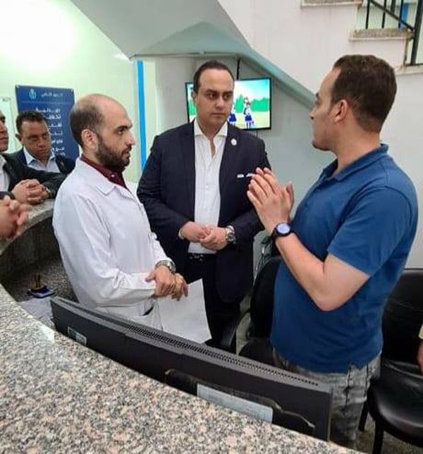 رئيس هيئة الرعاية الصحية يتفقد مستشفى شرم الشيخ الدولي