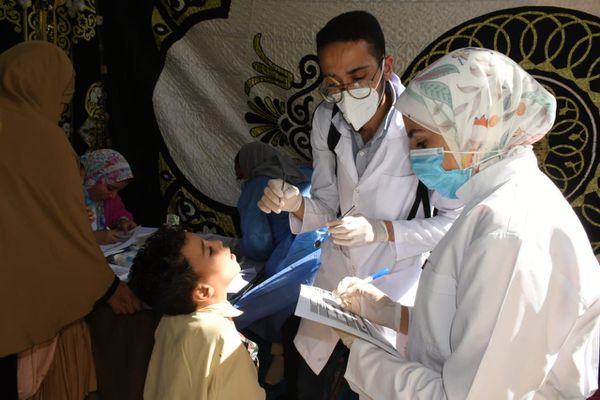 رفع كفاءة الوحدات الصحية بمركز يوسف الصديق بالفيوم 