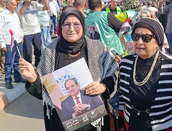 قومي المرأة بالبحيرة يشارك فى مظاهرات لدعم غزة 