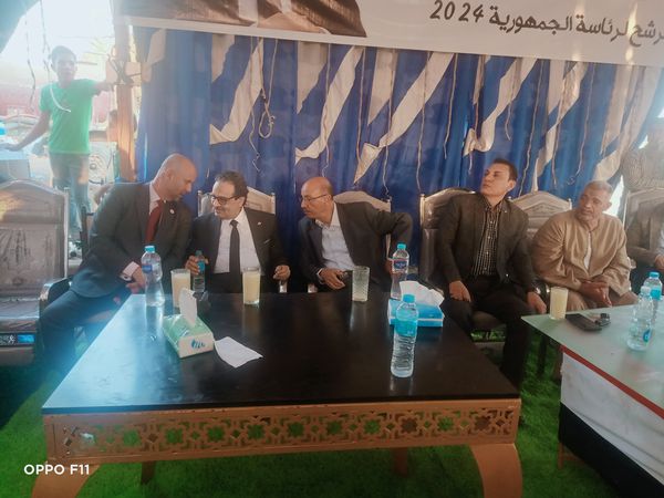 لقاء جماهيري لمرشح الرئاسة لمركز طامية بالفيوم 