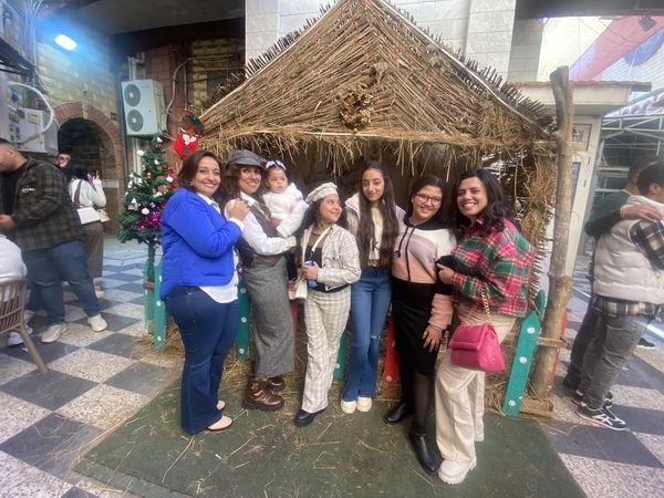 بهجة و فرحة عارمة داخل كنيسة الأنبا بيشوي ببورسعيد احتفالا بالعيد المجيد 