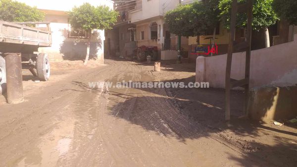آثار الأمطار بشوارع كفر الشيخ 
